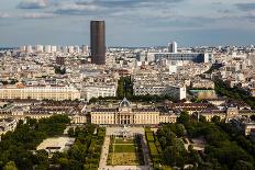 Aerial View on Champ De Mars from the Eiffel Tower, Paris, France-anshar-Photographic Print