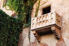 The Famous Balcony of Juliet Capulet Home in Verona, Veneto, Italy-anshar-Photographic Print