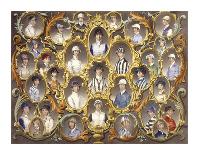 The Principal Jockeys of the North of England-Anson A. Martin-Framed Premium Giclee Print