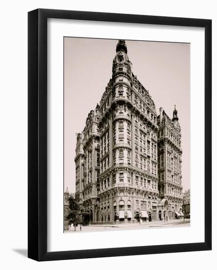 Ansonia Apartments, New York-null-Framed Photo