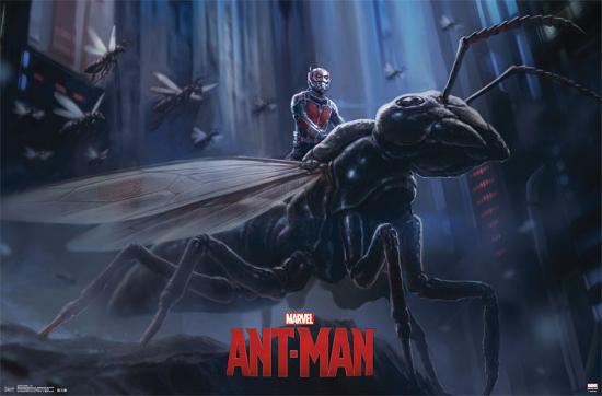 Ant-Man - Ant-null-Lamina Framed Poster