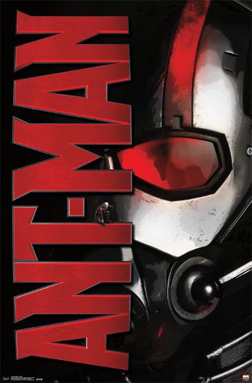 Ant-Man - Helmet-null-Lamina Framed Poster