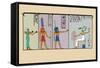 Anta and Her Subjects-J. Gardner Wilkinson-Framed Stretched Canvas