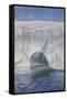 Antarctic, Cape Crozier-Edward A Wilson-Framed Stretched Canvas