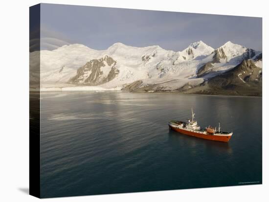 Antarctic Dream Ship, False Bay, Livingston Island, South Shetland Islands-Sergio Pitamitz-Stretched Canvas