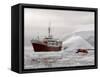 Antarctic Dream Ship, Paradise Bay, Antarctic Peninsula, Antarctica, Polar Regions-Sergio Pitamitz-Framed Stretched Canvas