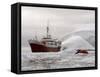 Antarctic Dream Ship, Paradise Bay, Antarctic Peninsula, Antarctica, Polar Regions-Sergio Pitamitz-Framed Stretched Canvas