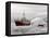Antarctic Dream Ship, Paradise Bay, Antarctic Peninsula, Antarctica, Polar Regions-Sergio Pitamitz-Framed Stretched Canvas