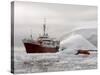 Antarctic Dream Ship, Paradise Bay, Antarctic Peninsula, Antarctica, Polar Regions-Sergio Pitamitz-Stretched Canvas