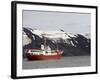 Antarctic Dream Ship, Telephone Bay, Deception Island, South Shetland Islands-Sergio Pitamitz-Framed Photographic Print