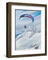 Antarctic Flier, 2015-Vincent Alexander Booth-Framed Giclee Print