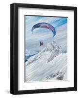 Antarctic Flier, 2015-Vincent Alexander Booth-Framed Giclee Print