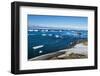 Antarctic fur seal (Arctocephalus gazella), Brown Bluff, Tabarin Peninsula, Antarctica, Polar Regio-Michael Runkel-Framed Photographic Print