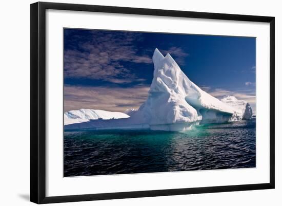 Antarctic Iceberg-Wim Hoek-Framed Photographic Print