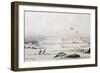 Antarctic Landscape-Edward Adrian Wilson-Framed Giclee Print