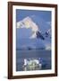 Antarctic Midnight Sunlight-Paul Souders-Framed Photographic Print