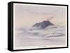 Antarctic: Mount Erebus-Edward A. Wilson-Framed Stretched Canvas