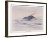 Antarctic: Mount Erebus-Edward A. Wilson-Framed Art Print