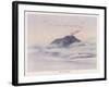 Antarctic: Mount Erebus-Edward A. Wilson-Framed Art Print