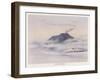 Antarctic: Mount Erebus-Edward A. Wilson-Framed Art Print