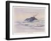 Antarctic: Mount Erebus-Edward A. Wilson-Framed Art Print