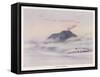 Antarctic: Mount Erebus-Edward A. Wilson-Framed Stretched Canvas