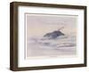 Antarctic: Mount Erebus-Edward A. Wilson-Framed Art Print