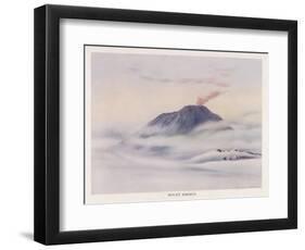 Antarctic: Mount Erebus-Edward A. Wilson-Framed Art Print