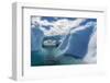 Antarctic Peninsula, Antarctica. Errera Channel, beautiful iceberg.-Yuri Choufour-Framed Photographic Print