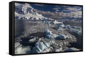 Antarctic Peninsula, Antarctica-Art Wolfe-Framed Stretched Canvas