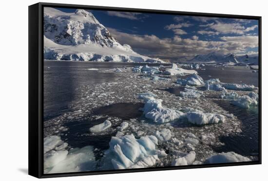 Antarctic Peninsula, Antarctica-Art Wolfe-Framed Stretched Canvas