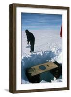 Antarctic Toilet-David Vaughan-Framed Photographic Print