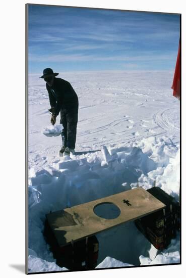 Antarctic Toilet-David Vaughan-Mounted Photographic Print