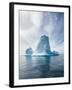 Antarctica and Iceberg Landscape Detail of Various Forms and Sizes in the Polar Regions of Earth-Dan Kosmayer-Framed Photographic Print