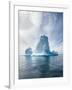 Antarctica and Iceberg Landscape Detail of Various Forms and Sizes in the Polar Regions of Earth-Dan Kosmayer-Framed Photographic Print