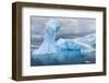 Antarctica, Antarctic Peninsula, Curtis Cove icebergs.-Yuri Choufour-Framed Photographic Print