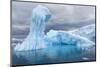 Antarctica, Antarctic Peninsula, Curtis Cove icebergs.-Yuri Choufour-Mounted Photographic Print