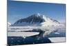 Antarctica. Antarctic Peninsula. the Gullet. Ice Floes and Brash Ice-Inger Hogstrom-Mounted Photographic Print