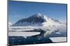 Antarctica. Antarctic Peninsula. the Gullet. Ice Floes and Brash Ice-Inger Hogstrom-Mounted Photographic Print