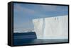 Antarctica. Antarctic Sound. Giant Tabular Iceberg-Inger Hogstrom-Framed Stretched Canvas