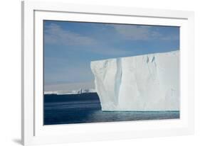 Antarctica. Antarctic Sound. Giant Tabular Iceberg-Inger Hogstrom-Framed Photographic Print