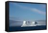 Antarctica. Antarctic Sound. Tabular Iceberg-Inger Hogstrom-Framed Stretched Canvas