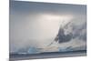 Antarctica. Bransfield Strait. Iceberg under Stormy Skies-Inger Hogstrom-Mounted Photographic Print