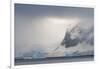 Antarctica. Bransfield Strait. Iceberg under Stormy Skies-Inger Hogstrom-Framed Photographic Print