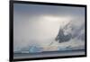 Antarctica. Bransfield Strait. Iceberg under Stormy Skies-Inger Hogstrom-Framed Photographic Print