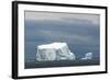 Antarctica. Bransfield Strait. Iceberg under Stormy Skies-Inger Hogstrom-Framed Photographic Print