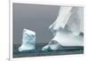 Antarctica. Bransfield Strait. Iceberg under Stormy Skies-Inger Hogstrom-Framed Photographic Print