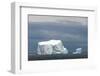 Antarctica. Bransfield Strait. Iceberg under Stormy Skies-Inger Hogstrom-Framed Photographic Print