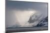 Antarctica. Bransfield Strait. Iceberg under Stormy Skies-Inger Hogstrom-Mounted Photographic Print