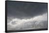 Antarctica. Bransfield Strait. Stormy Skies-Inger Hogstrom-Framed Stretched Canvas